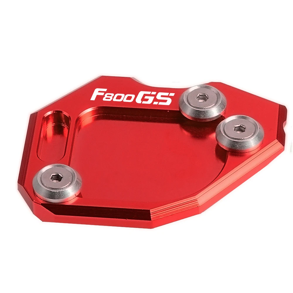 Main Side Stand Cover CNC Kickstand Support Pad Support For BMW F800GS F800 GS F 800 GS 2008 2009 2010 2011 2012 2013 2014 2015