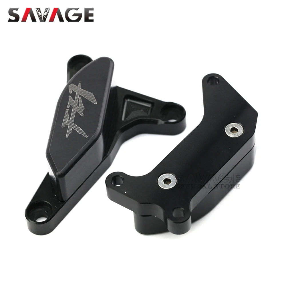 Engine Case Slider Crash Protector For YAMAHA FZ-8 FZ8 Fazer 2010-2016 FZ1 FZ1N 2006-2016 14 Motorcycle Accessories Guard Cover |
