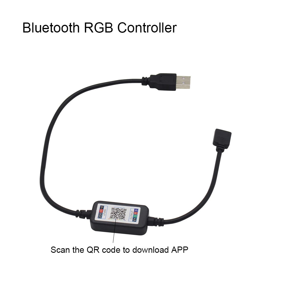USB RGB светодиодный контроллер Bluetooth Музыка 5 в 12 В 24 В USB мини IR RF беспроводной пульт дистанционного управления для 5050 2835 RGB Светодиодные полосы света