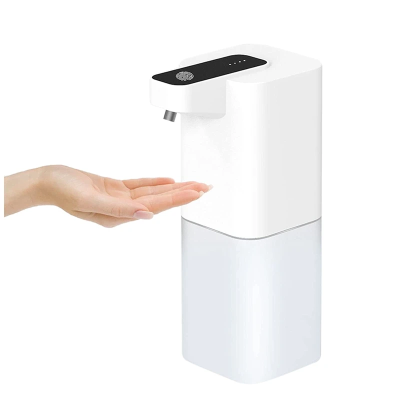 

400Ml Capacity Automatic Soap Dispenser Infrared Hand Soap Dispenser Rechargeable Spary Soap Dispenser Convenient