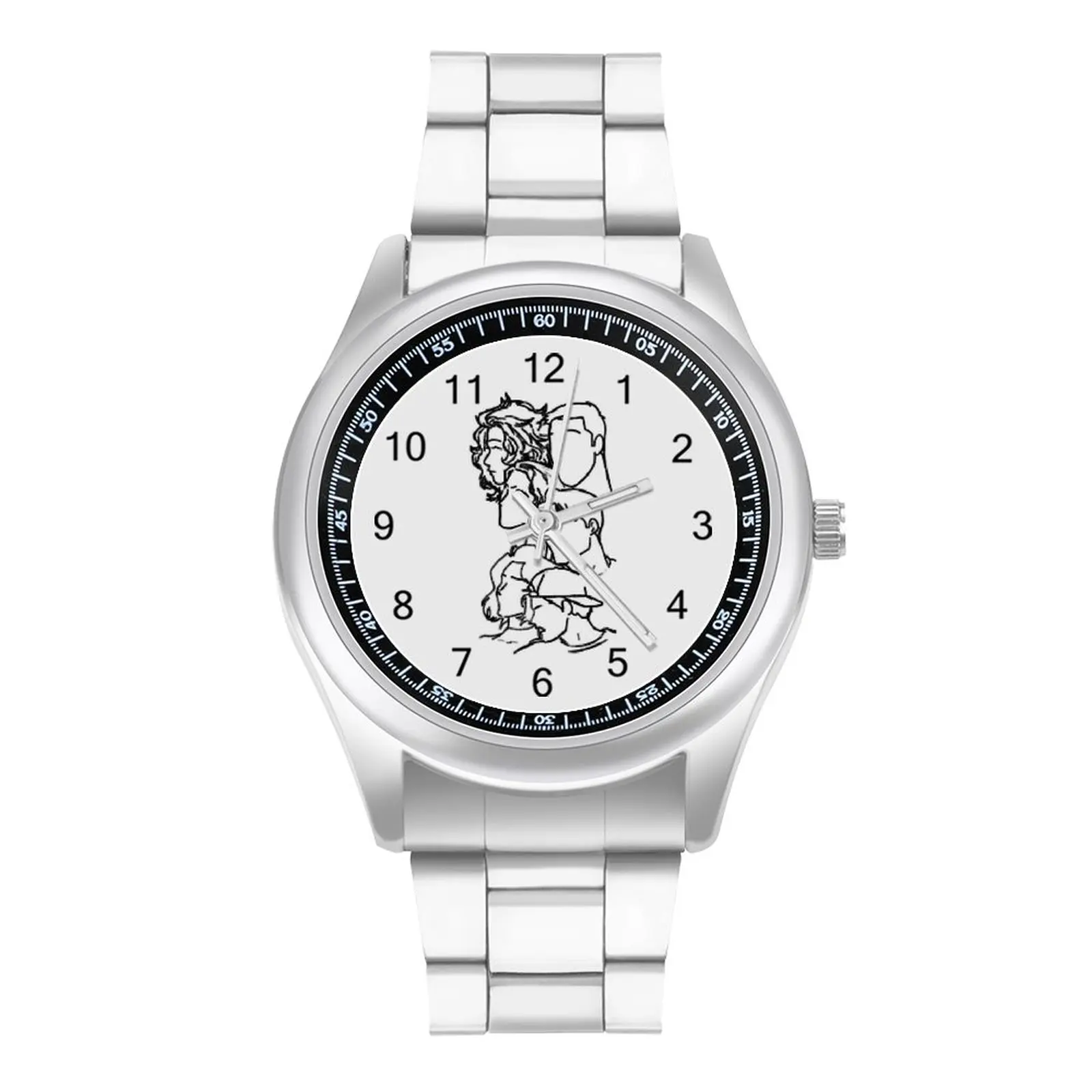 Кварцевые часы Friends Tv Модные Классические наручные стальные мужские спортивные