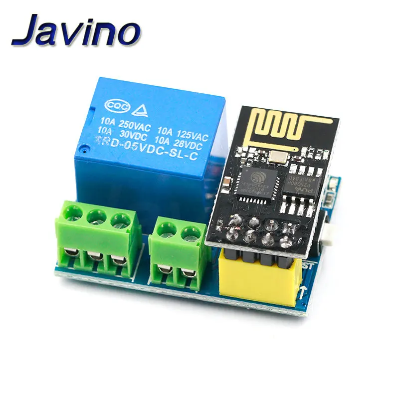 

Javino ESP8266 ESP-01S Wi-Fi релейный модуль