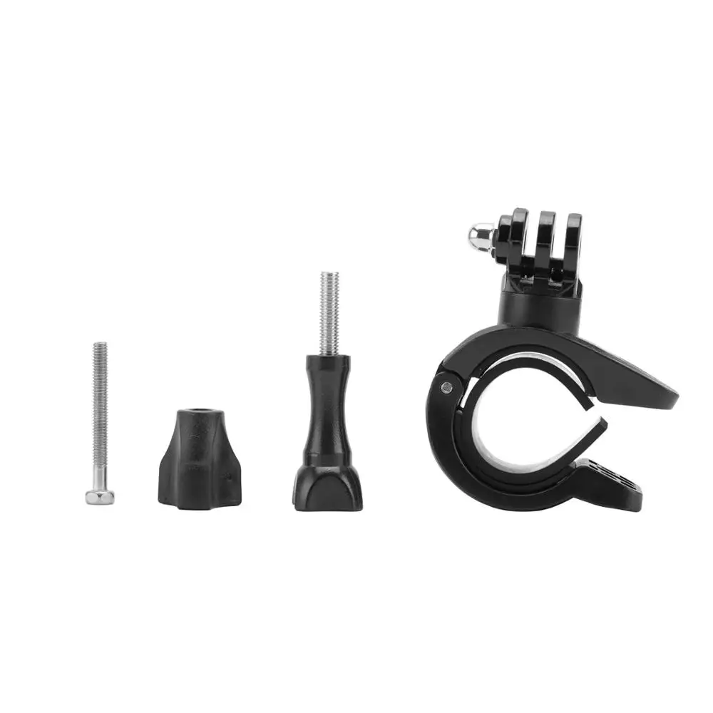 

Action camera mount For go pro accessories Bicycle Motorcycle Bracket Mount Clip For gopro hero 8/7/6/5/4/3+/3/2 black