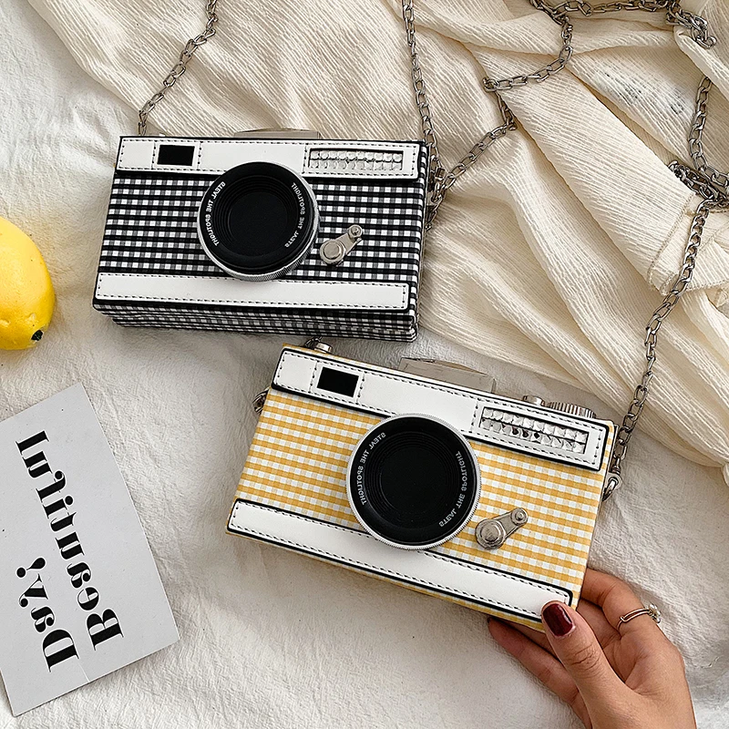 Индивидуальный дизайн женская сумка-клатч в форме камеры мини сумка-мессенджер
