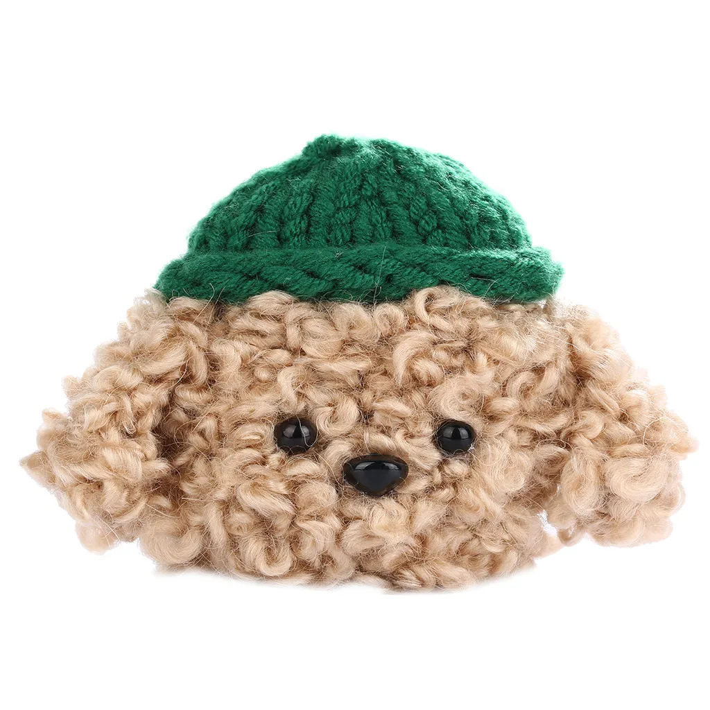 For AirPods Pro 2019 Wireless Charging Case Knitted Lovely Plush Anti-lost Protective Skin Cover Cute Casual Wool Set Knitting |