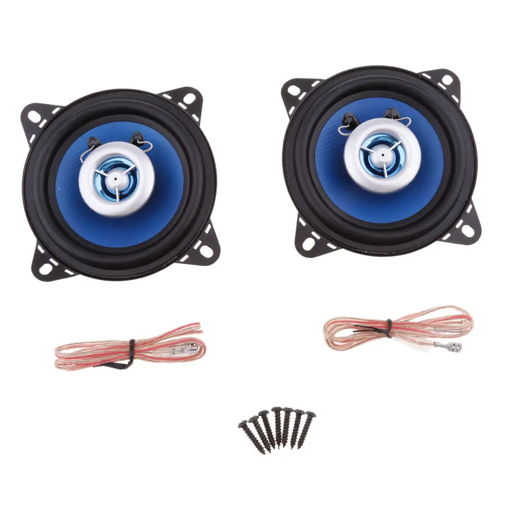 

Динамик автомобильный коаксиальный HIFI, 4 дюйма, 4 Ом, 2 шт.