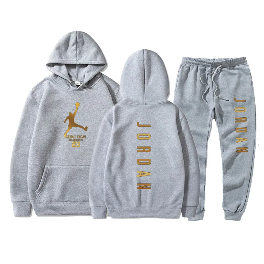 

Autumn and winter men's suit brand sportswear sportswear 2-piece suit men's clothing hoodie + pants suit men's streetwear jacket