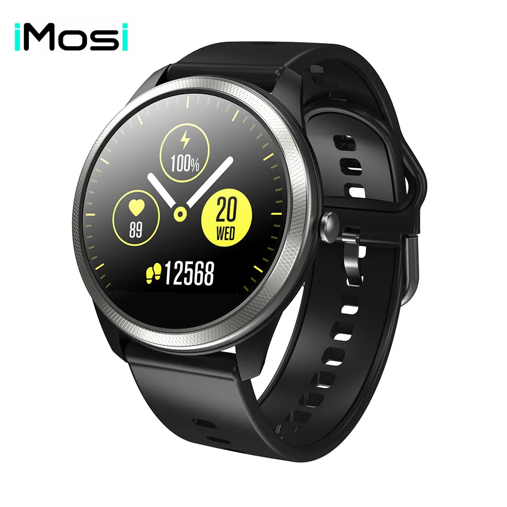 

iMosi F11 Smart Bracelet ECG+PPG IP68 Waterproof Heart Rate Blood Pressure Sport Watch Man Message Push Fitness Wristband