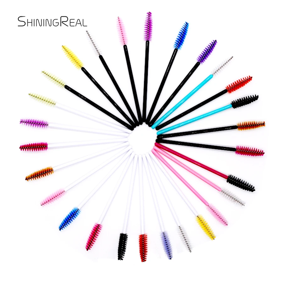 Одноразовые одноразовые кисти для ресниц 1000 шт. инструменты макияжа цветные