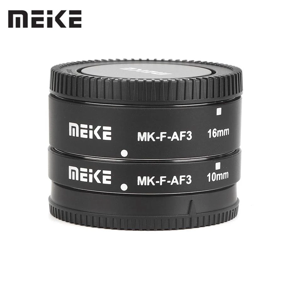 Автофокус Meike макро удлинитель 10 мм + 16 для фотовспышки Fuji фотовспышка XT2 XT100