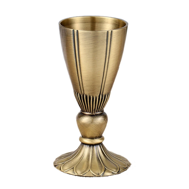 Винтажный стеклянный бокал для вина и водки 25 мл |