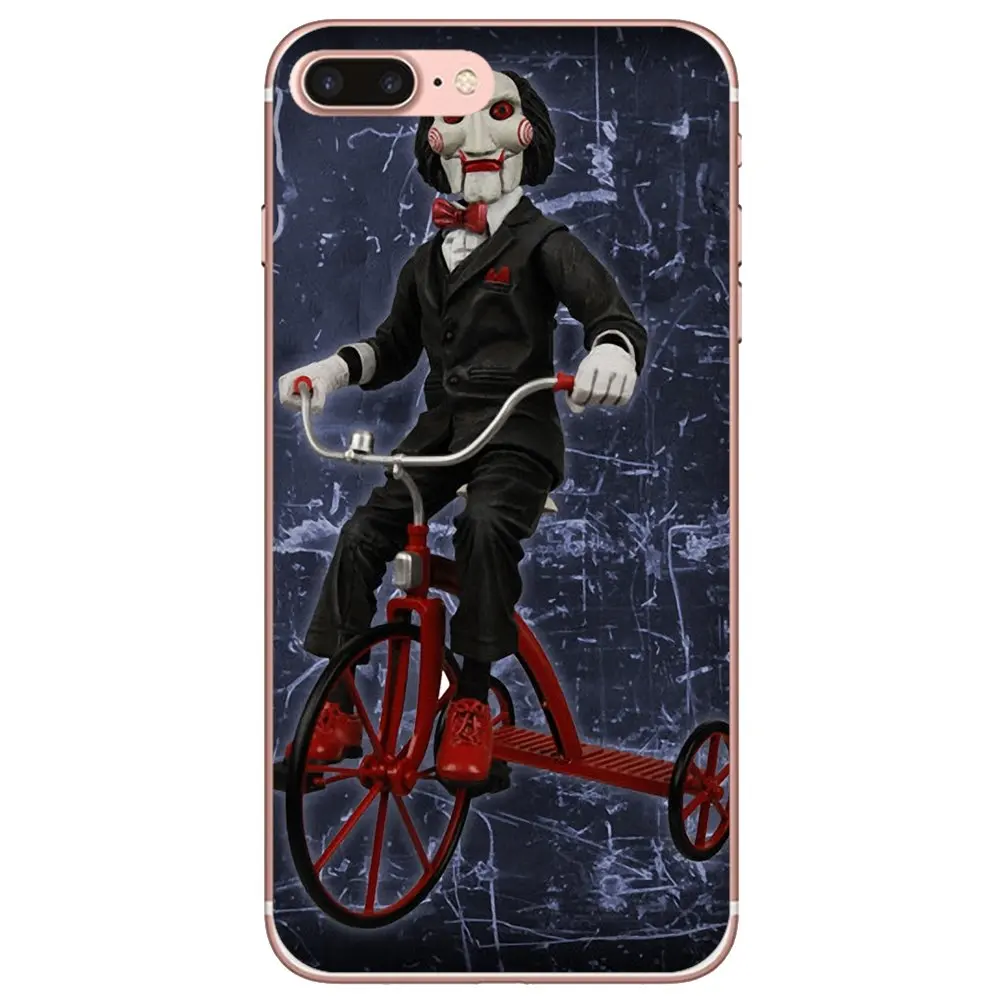 Мягкий чехол для Huawei P50 P30 P40 P20 P8 P9 P10 Lite Pro 2016 2017 P Smart Plus 2019 с изображением маски пилы