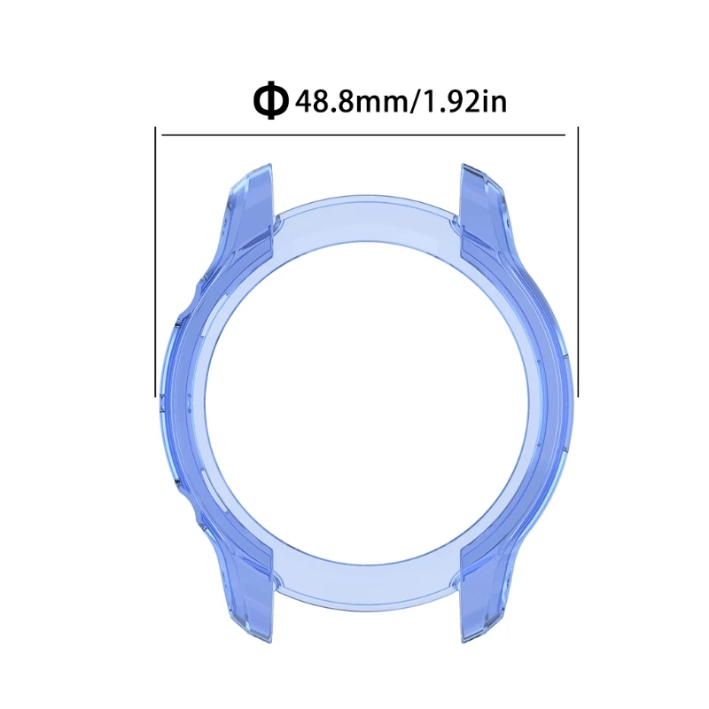 

OOTDTY Case Compatible with For TicWatch Pro Case Protective Anti-Scratch Bumper Cover for TicWatch Pro Smart Watch Ultra-Light