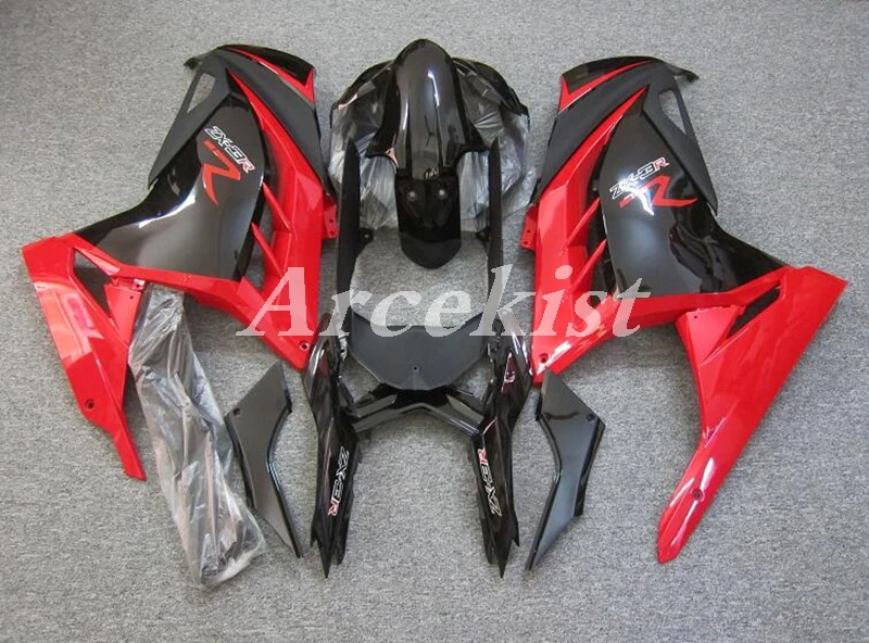 

Новый комплект обтекателей для мотоцикла ABS Подходит для Kawasaki Ninja 300 EX300 ninja300r 2013 2014 2015 13 14 15 16 17 18 Красный Черный красивый