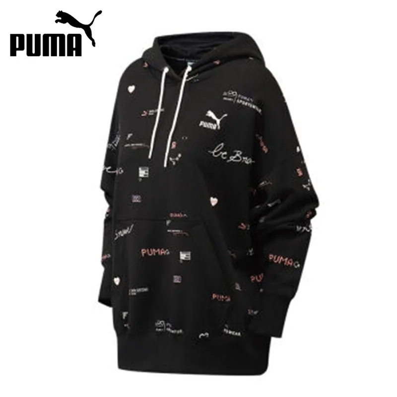

Оригинальный Новое поступление PUMA цифры из двух предметов: толстовка с капюшоном и рисунком котенка WMN Для женщин пуловер толстовки спортив...