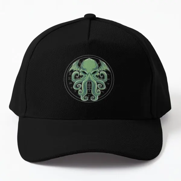 Бейсболка Obey Cthulhu Кепка в стиле хип-хоп от солнца Женская Спортивная с принтом |
