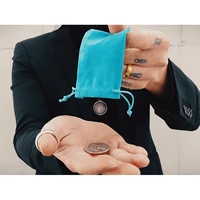 invisible channel by jimmy fan magic tricks card coins disappearing magician close up illusions gimmick mentalism magia wallet