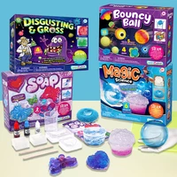 science experiment kit magic sciencebouncy ballsoapdisgusting gross slime stem toys for kids funny science explore gifts