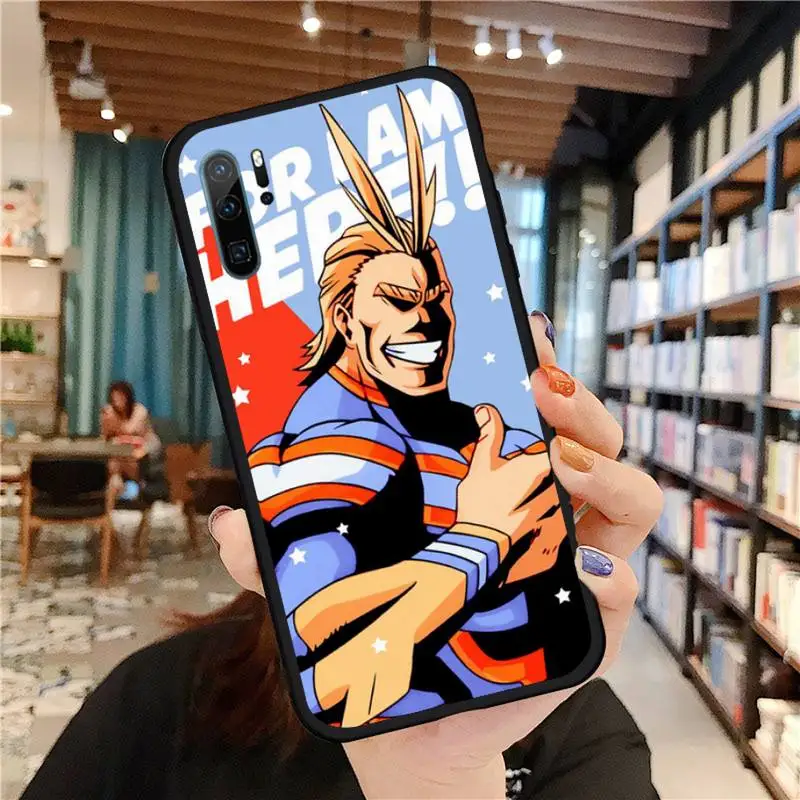 

My Hero Boku no Hero Academia deku bakugou Phone Case For Huawei honor Mate P 9 10 20 30 40 Pro 10i 7 8 a x Lite nova 5t Soft
