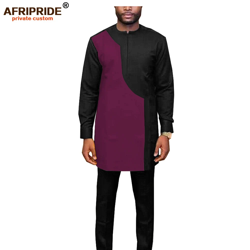 2019 африканская Мужская одежда традиционный комплект женская Дашики пальто и