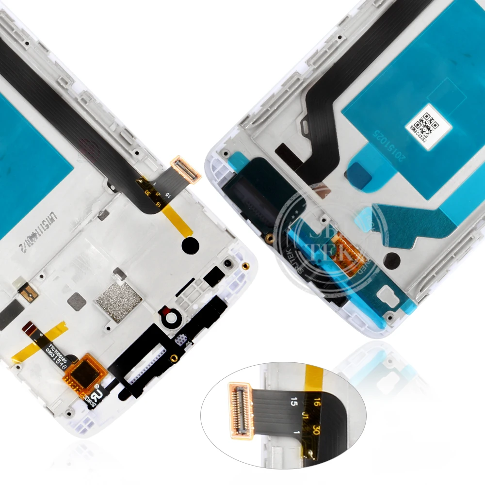 Оригинальный ЖК-дисплей без битых пикселей 5 дюйма для Lenovo A7010 Vibe K4 Note сенсорный