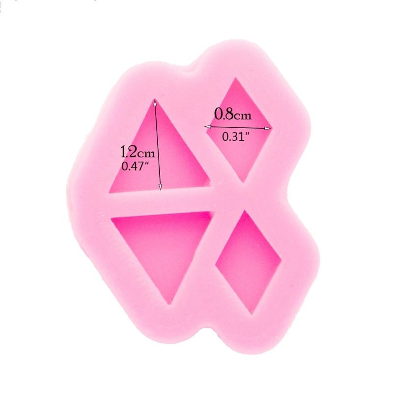 

Diy Epoxy Crystal Resin Earring Silicone Mold Scented Candle Tray Mirror Mold
