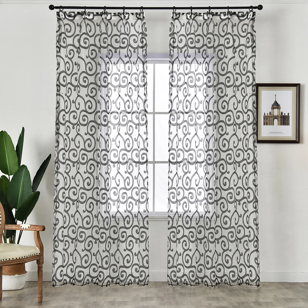 NAPEARL 1 Piece Fashion Curtain Window Screening Finished Product Quality Fabrics for Balcony Kitchen Decoration | Дом и сад