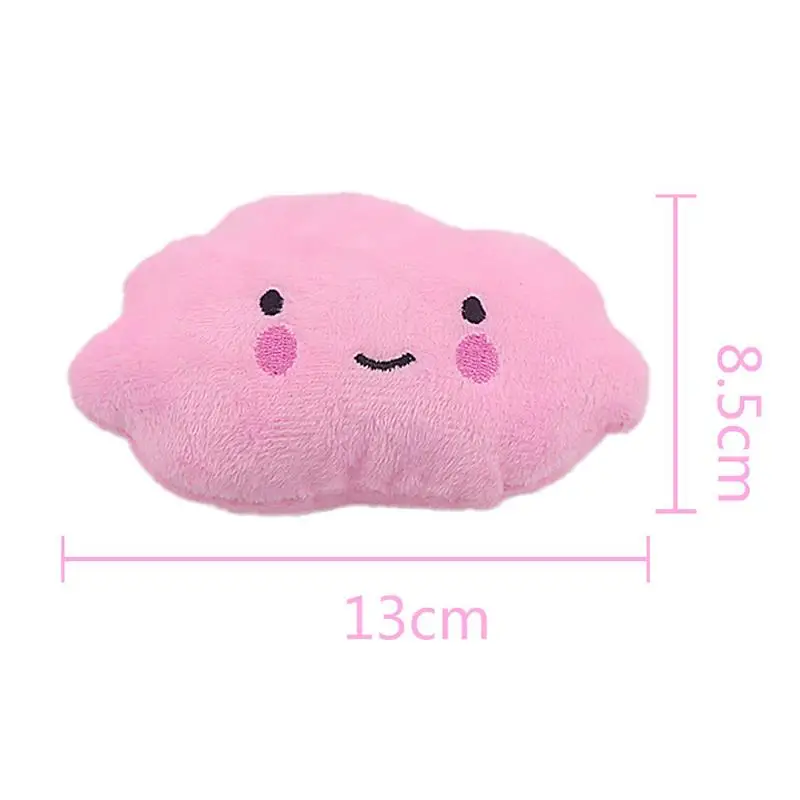 

Pet Plush Toy Funny Pet Mini Chew Toy Cartoon Star Cloud Shaped Pet Squeaky Toy Pet Sound Toy For Dogs Pet Supplies Dropshipping