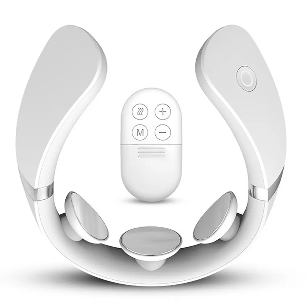 

Новый многофункциональный Электрический массажер для шеи 8 режимов Мощный пульт дистанционного управления нагревательный инструмент для ...