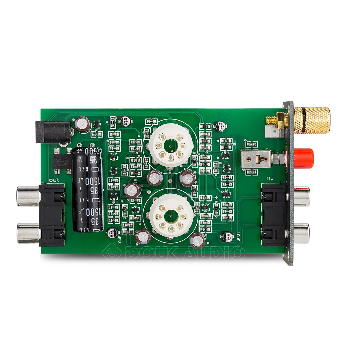 Douk аудио hi fi 6K4 вакуумная трубка мм/MC Phono Stage Preamp Мини Поворотный