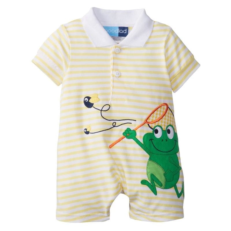 Baby Rompers Summer Boy Clothing Sets Roupas Bebes Newborn Clothes Roupa Infant Animal Jumpsuits |