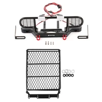 for trx4 metal front camel trophy bumper with 110 rc car rock crawler metal roof rack luggage carrier