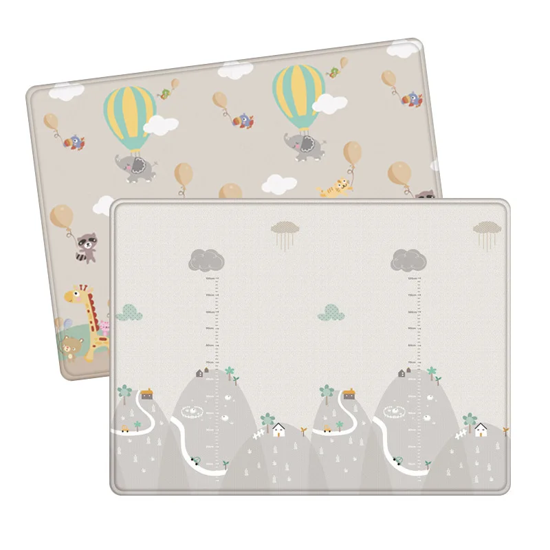 

200*180cm Foldable Cartoon Baby Play Mat Xpe Puzzle Children's Mat Baby Climbing Pad Kids Rug Baby Games Mats Toys For Children