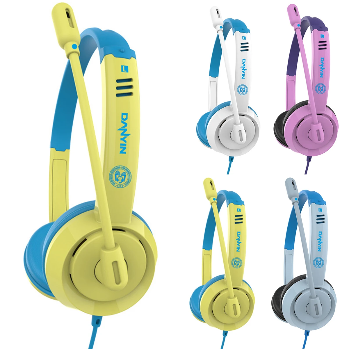 Детские Проводные Наушники Накладные наушники вкладыши гарнитура 3 5 мм штекер