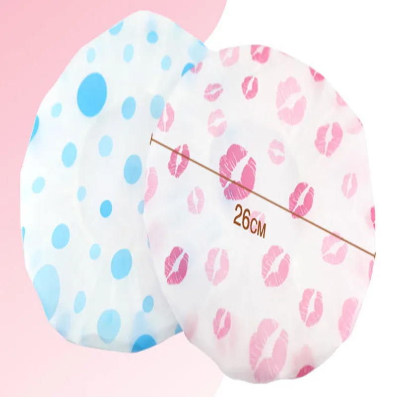 1 шт. цветная водонепроницаемая шапочка для душа густоты эластичная Дамская prod |