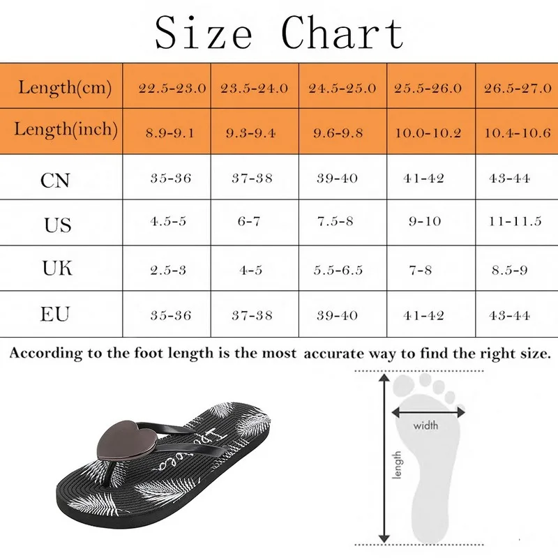 

Flip-Flops Women New Spring Summer Comfortable Slippers Slide Love Decoration Non-Slip Holiday Beach Shoes Casual Female Sandals