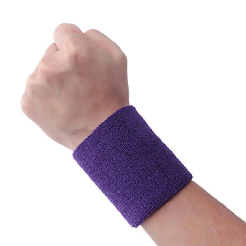

Top Luxury Hot Sale 10 Pcs Sports Wristband Sweat-absorbent Breathable Protector for Fitness Running EK-New