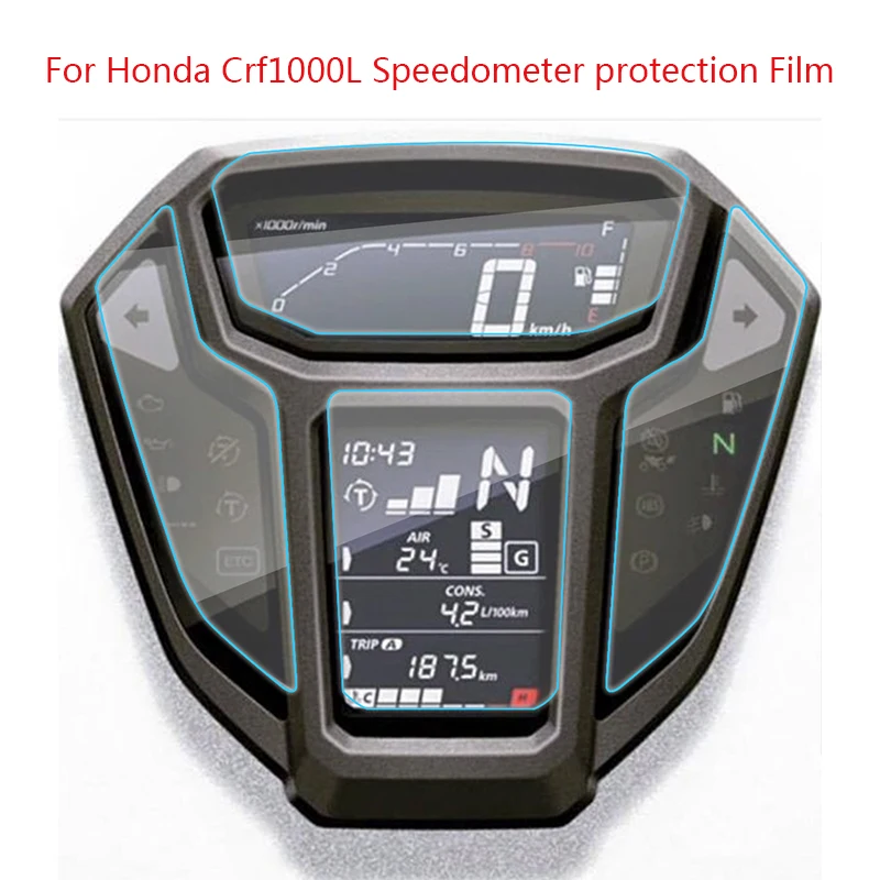 Для HONDA AFRICA Твин CRF1000L CRF 1000L Спидометр пленка экран протектор анти синий светильник кластера царапин стикер
