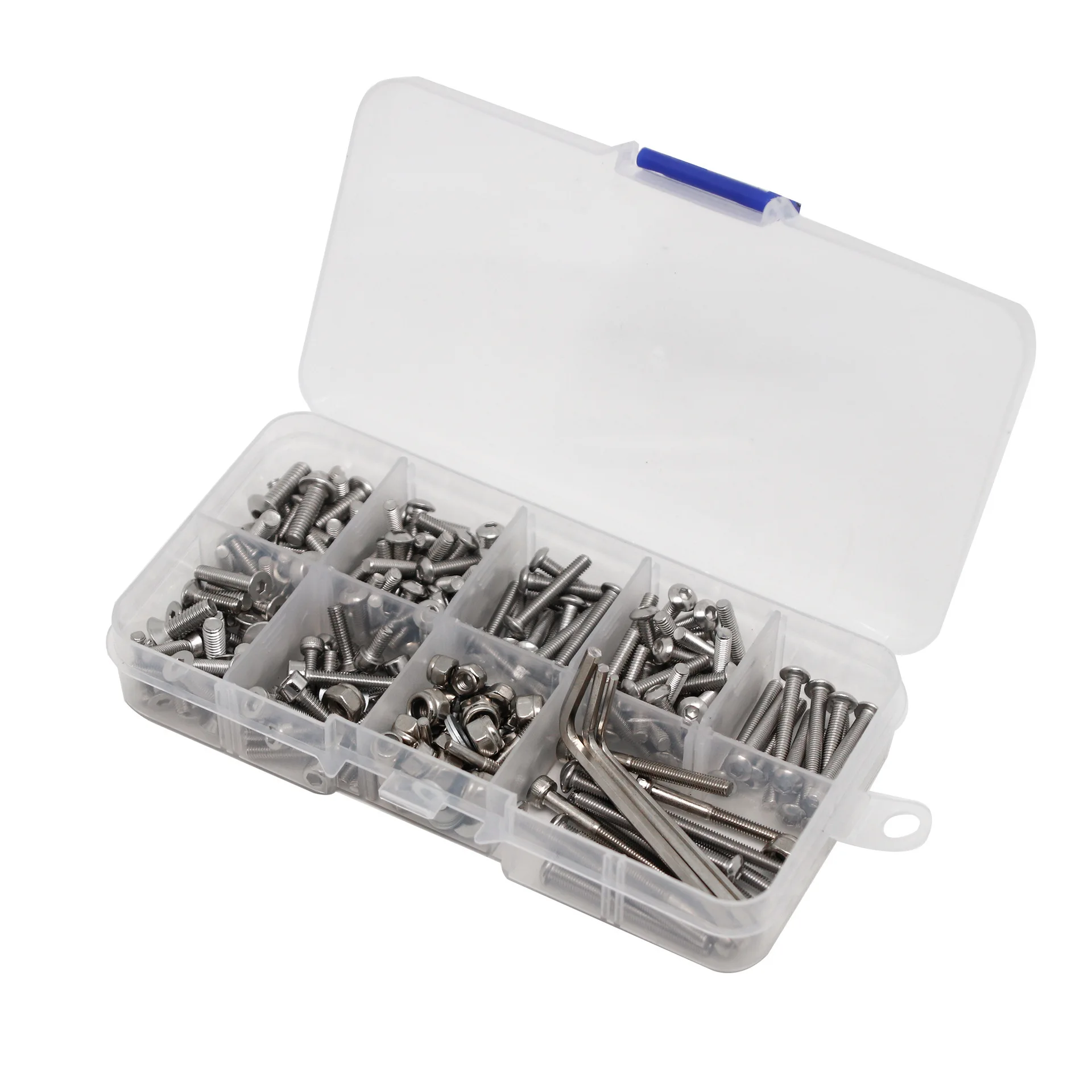 287PCS / 1 Box RC Car Screw Stainless Steel Screws Repair Tool Kit for raxxas Slash 2WD RTR Pro Truck compatible Accessories - купить по