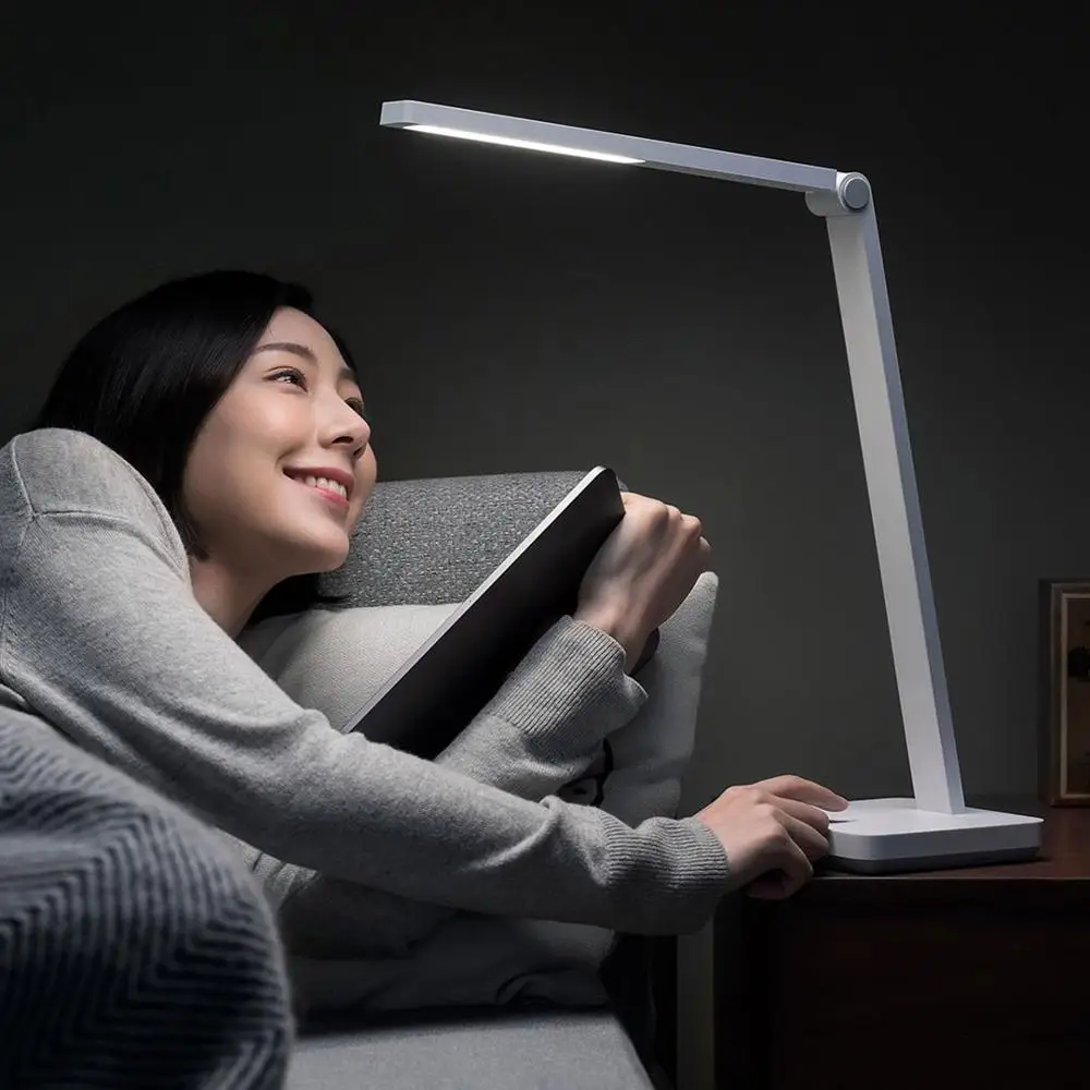 Оригинальная настольная лампа XIAOMI Mijia Lite складная интеллектуальная светодиодная