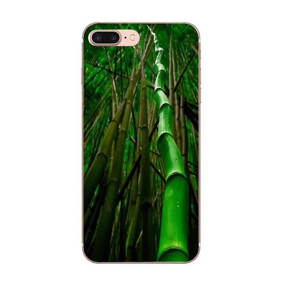 TPU Custom Design Bamboo Dog Butterfly Flower Plant For Apple iPhone 4 4S 5 5C 5S SE 6 6S 7 8 Plus X XS Max XR | Мобильные телефоны