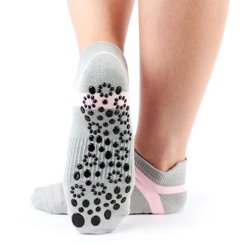 1 пара силиконовых носков для йоги дышащие Фитнес Упражнения защитные спортзала