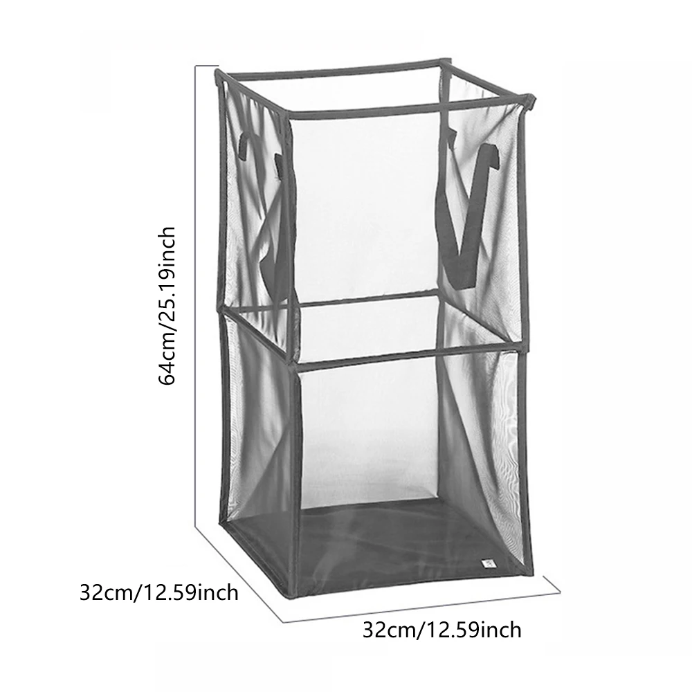 

Laundry Basket Foldable Storage Bucket Dirty Large Capacity Clothes Basket Box Organizer Organizer Dorm Laundry Hamper Sorter