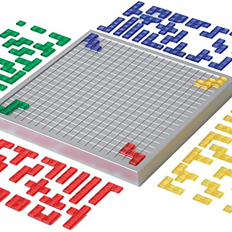 2021 г. настольная игра Blokus Обучающие игрушки на площади легкая для детей серия