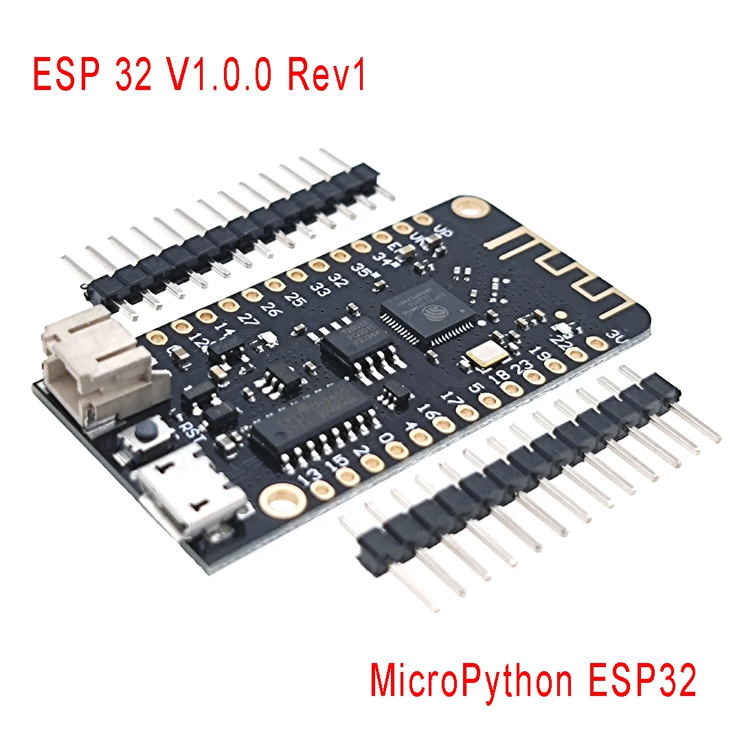 Литиевая батарея Wifi Bluetooth плата для разработки антенна ESP32 ESP-32 REV1 CH340G MicroPython 4MB Micro