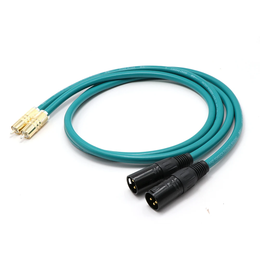 Кабель Hifi XLR мама-RCA папа высокая чистота OCC 2 Rca до соединительный кабель Xlr - купить