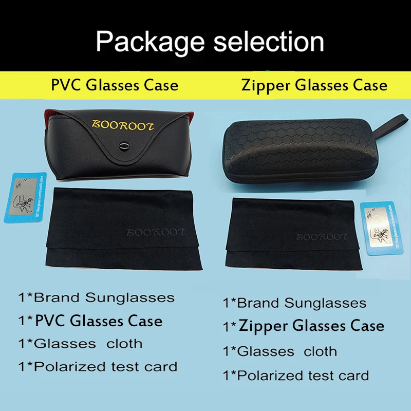 

New Polarized Sunglasses Men Women 2021 Driving Sun Glasses UV400 Male Classic Square Anti-UV Sunglasse with Case