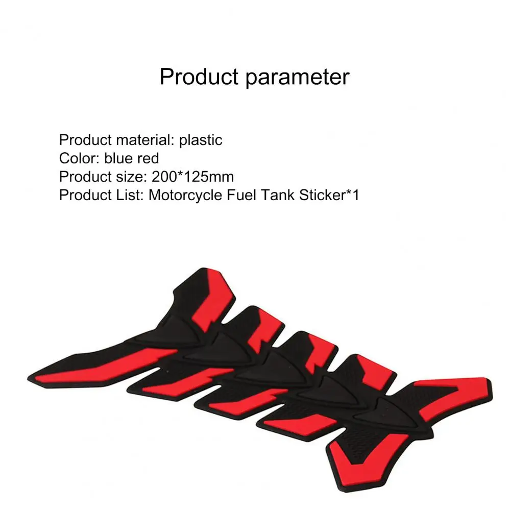 

Motorbike Sticker Waterproof Cool Design Motorcycle Decoration Plastic Fuel Tank Pad