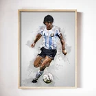 Аргентина Футбол звезды Диего Марадона HD плакаты настенные художественные картины холст картины Домашний декор для гостиной офиса спальни