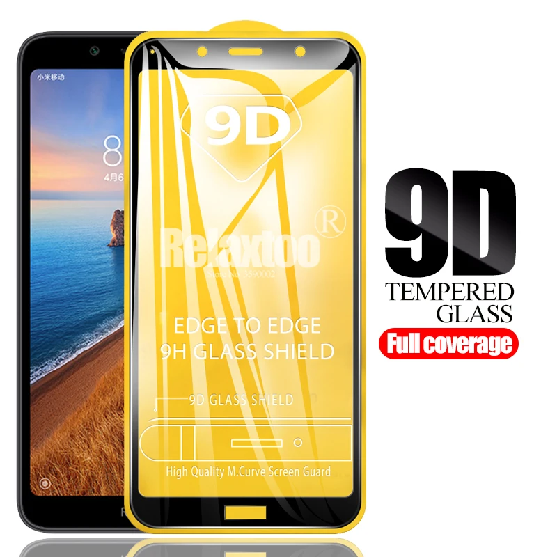 Закаленное стекло 9D для Xiaomi Redmi 7A Защитное экрана xiomi xiami xaomi ksiomi 7 A A7 Redmi7 redmi7a